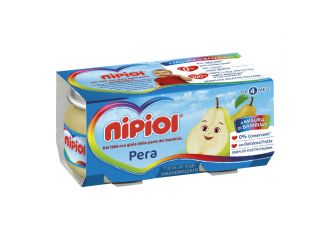 Nipiol omogeneizzato pera 80 g 2 pezzi