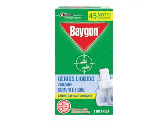 Baygon genius ricarica liquida flacone 30ml