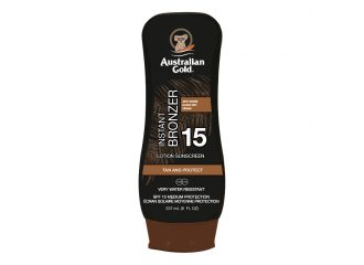 Australian gold spf15 spray gel effetto bronze 237 ml