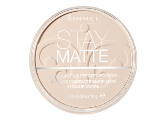 Rimmel cipria stay matte 001 transparent