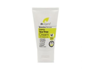 Dr organic tea tree antiseptic cream crema 50 ml