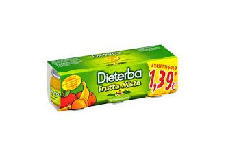 Omo diet.frutta mista 3x80g