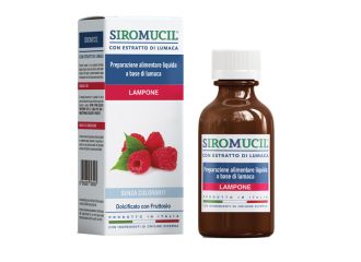 Siromucil preparato alimentare con estratto di lumaca al lampone 150 ml