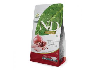 N&d feline grain free cat pollo & melograno adult medium 1,5 kg