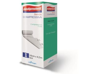 Benda medipresteril compressione forte m4,5x10cm tesi