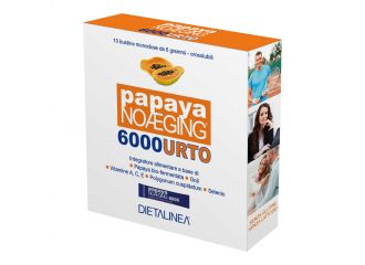 Dietalinea papaya noaging 6000 10 bustine monodose 6 g astuccio 60 g