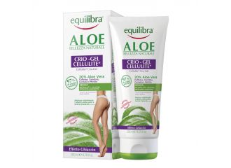 Equilibra Aloe Crio-Gel Cellulite Effetto Ghiaccio Trattamento Anti-Cellulite 200 ml