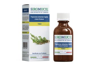 Siromucil preparato alimentare con estratto di lumaca al timo 150 ml