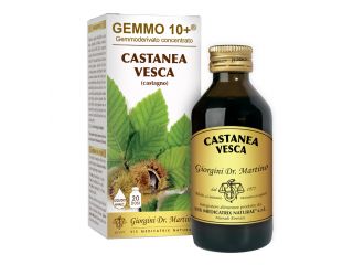 Castagno liquido analcolico gemmo 10+ 100 ml