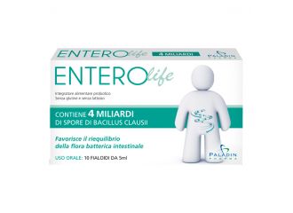 Enterolife forte 4 miliardi 10 fiale da 5 ml