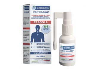 Siromucil 3 azioni spray gola fast 15 ml