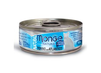 Monge natural quality gatto monge natural tonno dell'atlantico 80 g