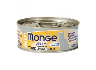 MONGE GATTO JELLY LATTINA ADULTO TRANCETTI DI TONNO 80 GR