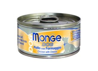 Monge natural quality umido cane monge dog pollo con formaggio 95 g