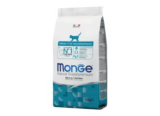 Monge natural superpremium secco gatto kitten 1/12 months 1,5 kg