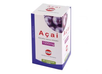 Acai estratto secco 60 compresse ovali