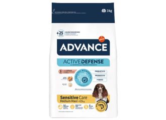 ADVANCE CANE SENSITIVE MEDIUM&MAXI SALMONE & RISO 3 KG