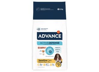 Advance dog sensitive medium/maxi salmon & rice 12 kg