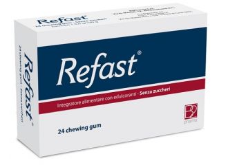 Refast 24 chewing gum senza zucchero