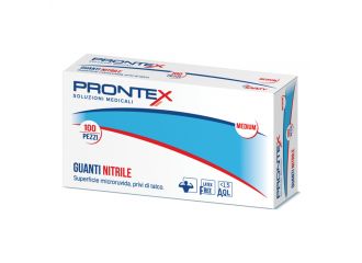 Prontex guanto in nitrile senza polvere piccolo 6/7 100 pezzi