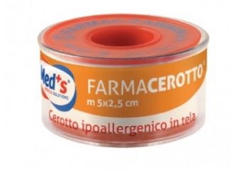 Cerotto meds ipoallergenico tela 500x2,5cm ssr