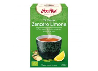 Yogi tea te' verde/zenzero/limone bio 30,6 g