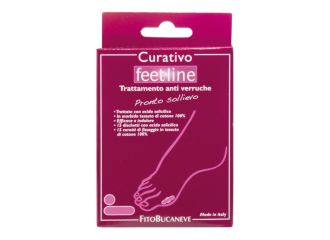 Feet line trattamento anti verruche cerotti 15 pezzi