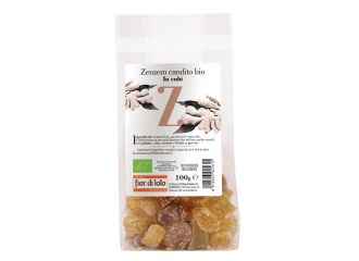 Zenzero candito cubi bio 100 g