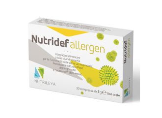 Nutridef allergen 30 compresse