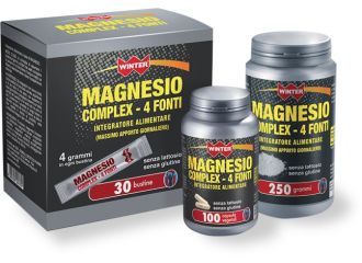 Winter magnesio complex 4 fonti 100 capsule vegetali