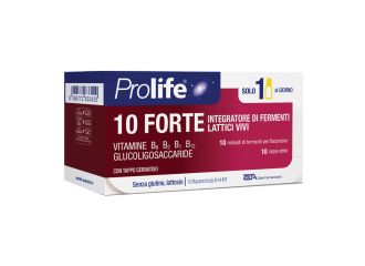 Prolife 10 Forte Integratore Fermenti Lattici Vivi 10 Flaconcini 8 ml