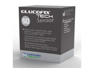 Strisce misurazione glicemia glucofix tech sensor 50 pezzi