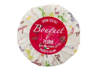 Bouquet sapone vegetale peonia 100 g