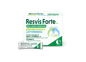 Resvis Forte XR Alfasigma Integratore Antiossidante E Difese Immunitarie 12 Bustine