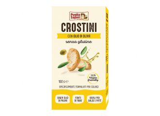 Puglia sapori crostini olio oliva 100 g