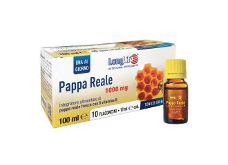 Longlife pappa reale + vitamina b 10 flaconcini 10 ml