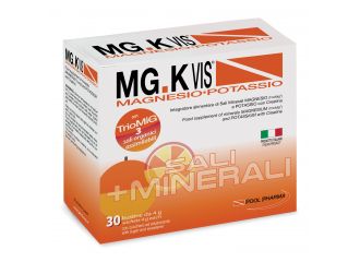 MG.K Vis Magnesio Potassio Arancia Integratore Sali Minerali 30 Bustine