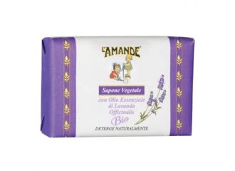 L'amande marseille sapone vegetale lavanda officinalis bio 20 g