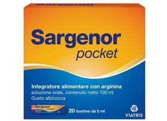 Sargenor pocket 20 bustine da 5 ml