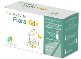 Nutriregular flora kids 10 flaconcini