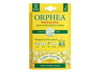 Orphea salvalana foglietti cassetti armadi profumo fiori display 12 pezzi