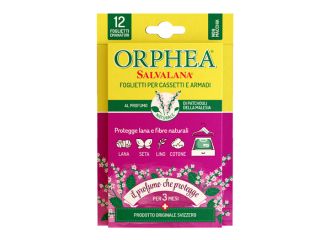 Orphea salvalana foglietti cassetti armadi profumo patchouli della malesia display 12 pezzi