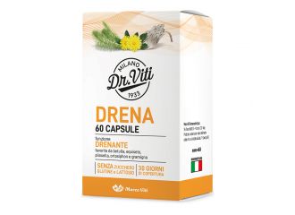 Dr. Viti Drena Forte Integratore Drenante E Antiossidante 60 Capsule