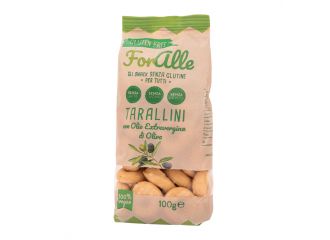 Foralle tarallini senza glutine con olio extra vergine d'oliva 100 g