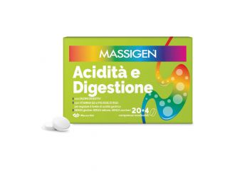 Massigen acidita' e digestione 24 compresse masticabili