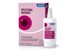 Hylo dual intense collirio 2 flaconcini da 10 ml