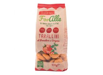 Foralle tarallini senza glutine pomodoro e origano 100 g