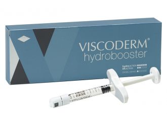 Siringa intra-dermica viscoderm hydrobooster acido ialuronico 25 mg/1,1 ml + aghi