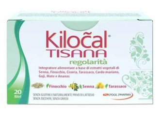 Kilocal tisana regolarita' 20 filtri