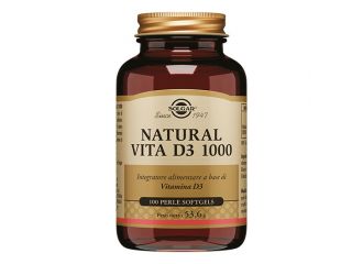 Natural vita d3 1000 100 perle softgel